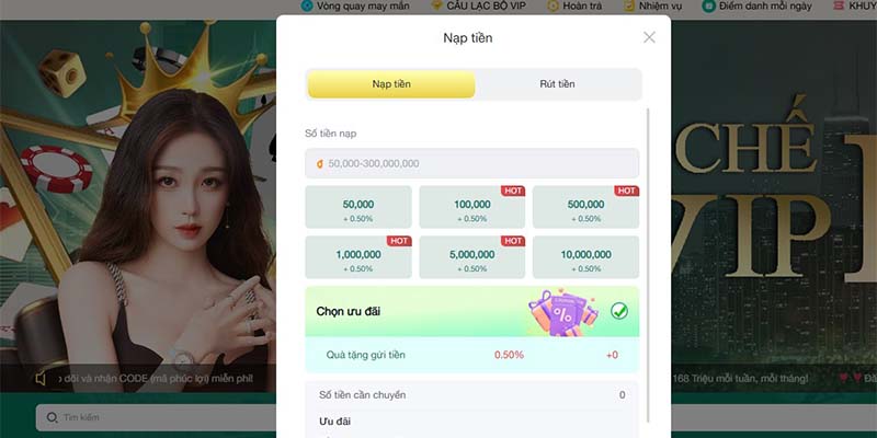 Sử dụng tài khoản ngân hàng để chuyển khoản nhanh chóng
