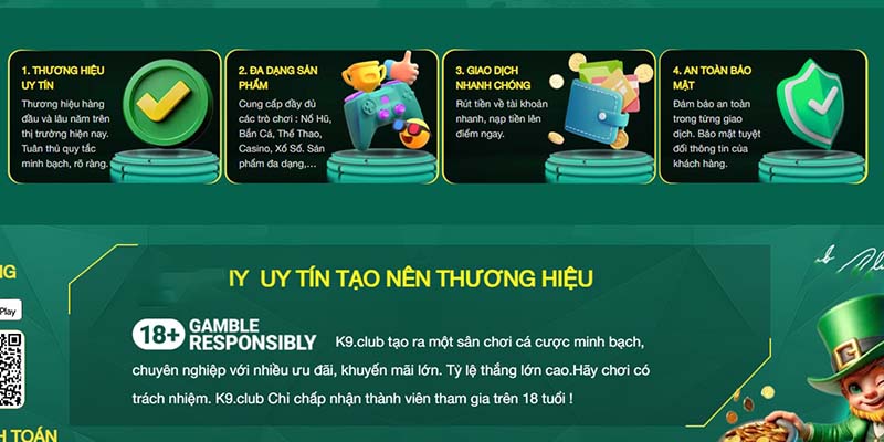 Nền tảng là trang game trực tuyến cực kỳ uy tín hiện nay