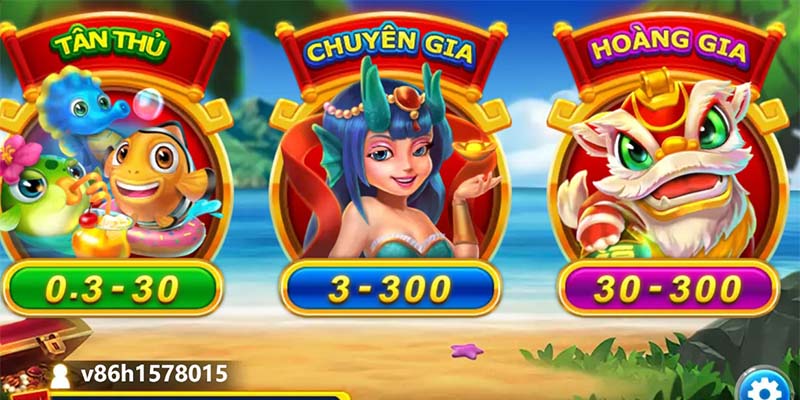 Thông tin các phòng người chơi có thể tham gia